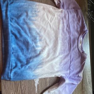 Tie-dye long sleeve shirt